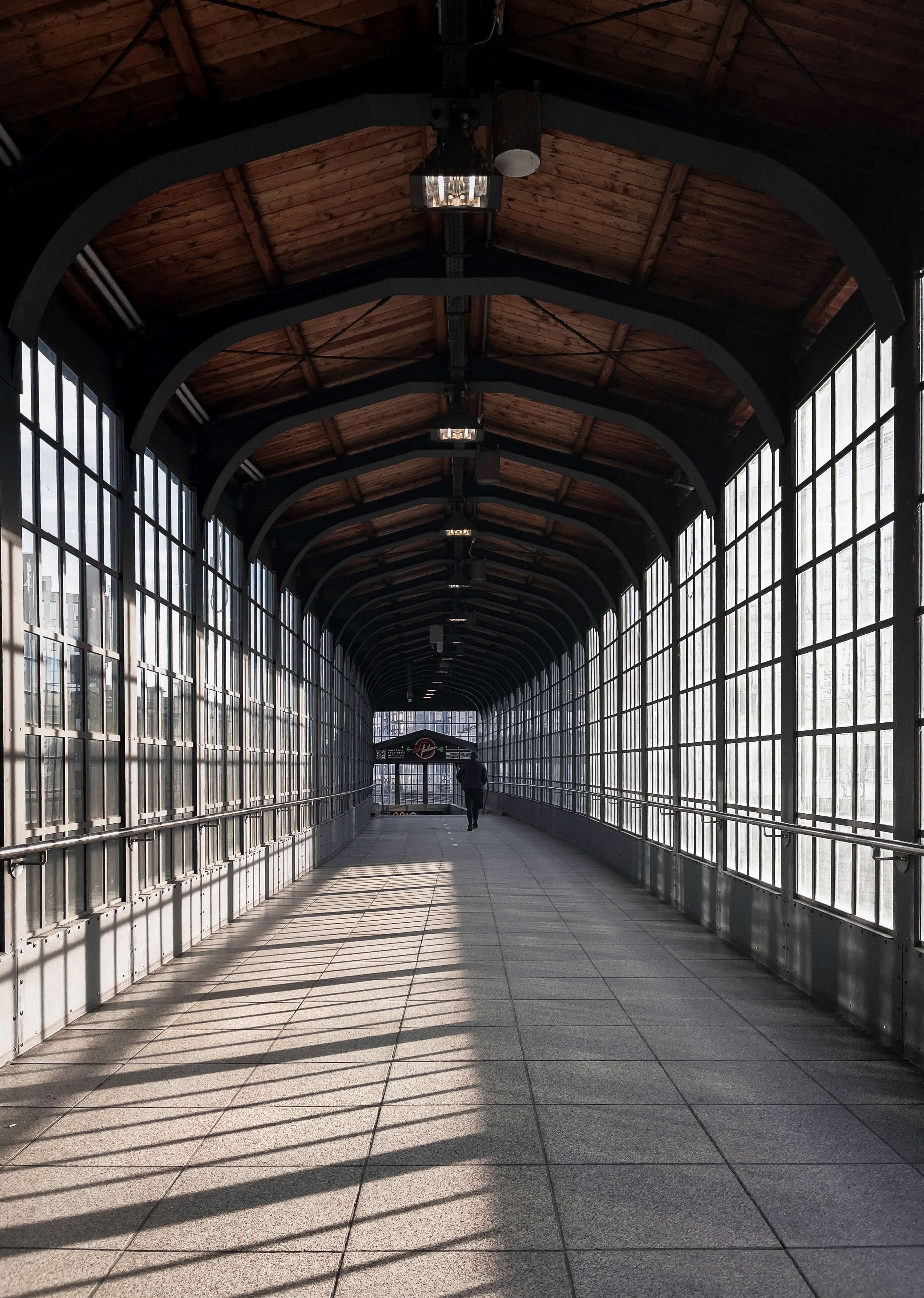 Photo of a tunnel with morning light by Van Anh Nguyen